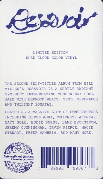 RESAVOIR LP 2 Dusk Cloud Vinyl